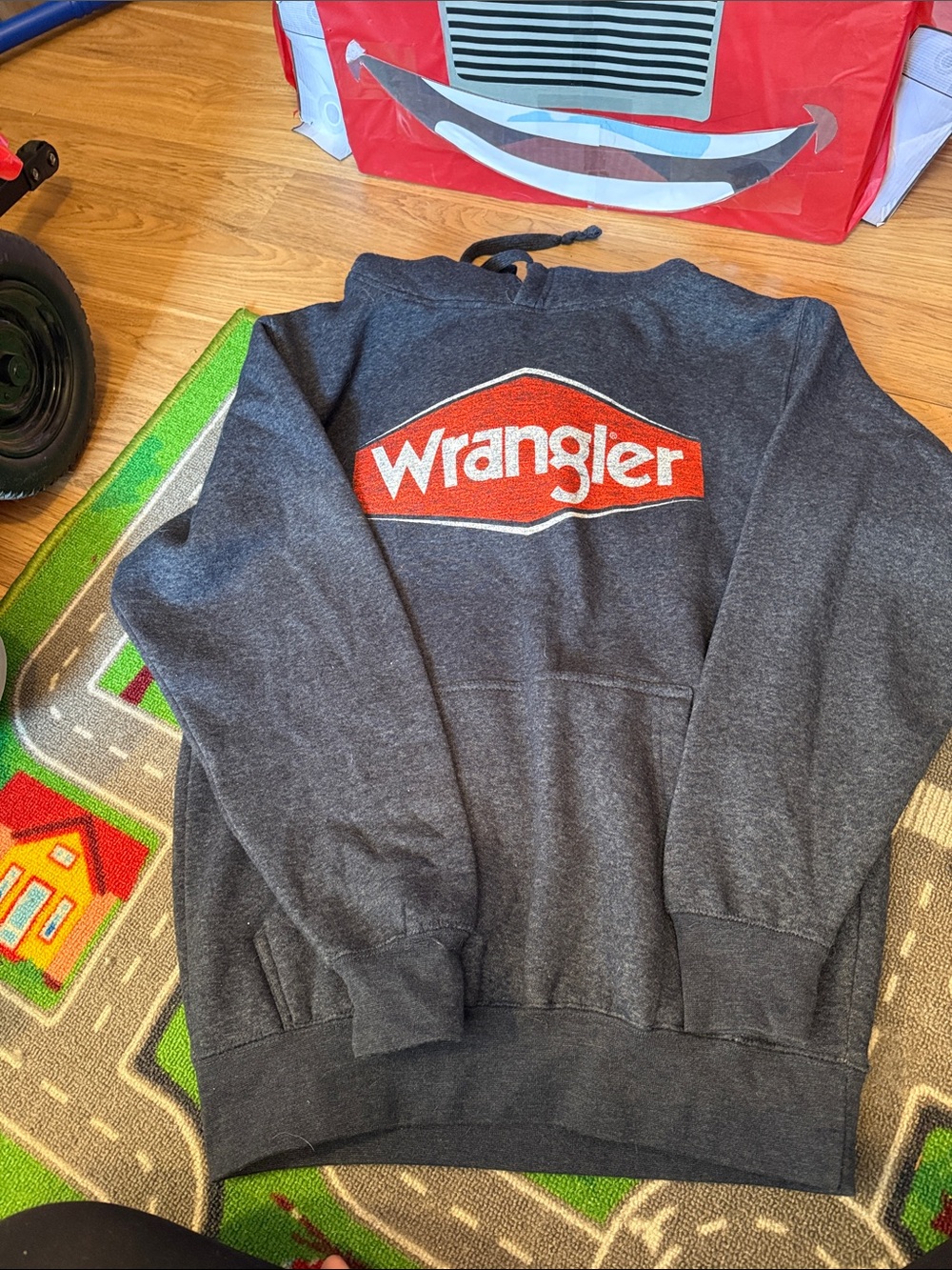 Wrangler Charcoal Gray Hoodie